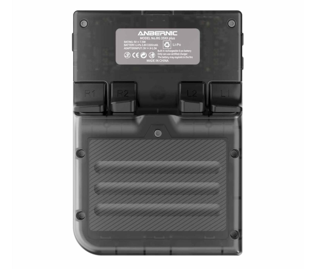 ANBERNIC RG35xx Plus Black transparent - 1267210 - zdjęcie 2